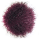 Faux Fur Pom-Poms, Small, Medium or Large, Acrylic, 28 Color Options, Hat Toppers, Keychains, Hair Accessories