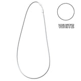 Silkies Stretch Cord Necklaces, 16.5 to 32 in, 20 Color Options, Friendship Jewelry, Hair Ties, Kids Accessories
