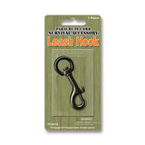 Leash Hook Closure, 3-Inch (7.6 cm), Metal Swivel Snap, Single or 50-Count, Dog Leashes, Paracord Lanyards, Pet Accessories