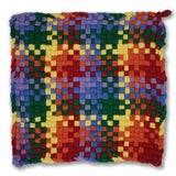 Cotton Blended Weaving Loops 16oz, for 10-Inch Loom, 3 Color Palettes, Potholder Weaving, Loom Crafts, Home Decor