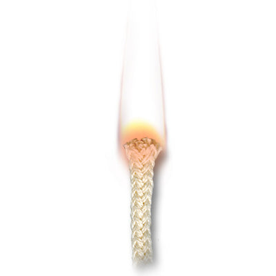 Round Cotton Oil Lamp Wick, 1/8 inch (3.18mm) Diameter, Bulk Spool, Oil Lamps, Tiki Torches, Wine Bottle Lamps