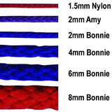 Bonnie Braid Macrame Cord 6mm, 100yd Spool, Braided Polypropylene, 43 Color Options, Wall Hangings, Plant Hangers, Home Decor