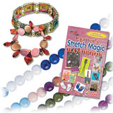 Stretch Magic Elastic Bead Cord 0.7mm x 25m Bulk Spool, Clear, Pearl or Black, Jewelry Making, Bead Bracelets