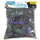 Cotton Blended Weaving Loops 16oz, for 10-Inch Loom, 3 Color Palettes, Potholder Weaving, Loom Crafts, Home Decor