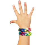 Photo, making bracelets Jewelry with loops