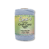 Macrame Cord 1mm, Fine Cotton, Natural Fiber, 11 Color Options, Friendship Bracelets, Jewelry Making, Micro Macrame