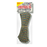 Paracord 325 Type II, 100ft Spool, Nylon, 17 Color Options, Survival Bracelets, Lanyards, Camping Gear