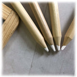 White Chalk Pencil Set with Sharpener, 4-Pack, Slate Chalkboards, Blackboard Writing, Chalkboard Signs and Menus
