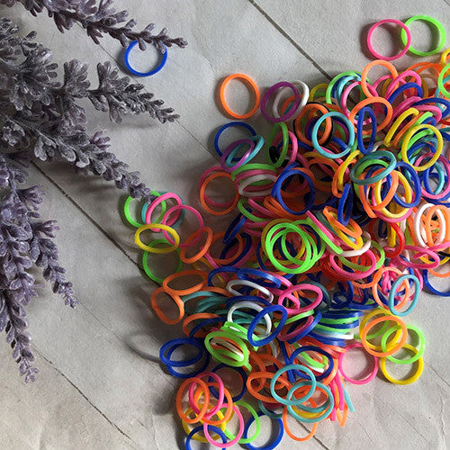 Silicone Loops with Bracelet Clips