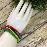 Silkies Stretch Bracelet Cord, Silicone, 21 Color Options, Friendship Bracelets, Hair Accessories, Kids Jewelry Making