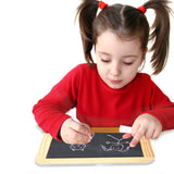 Slate Chalkboard Set with Chalk and Eraser, Genuine Stone, Handmade in USA, Kids Learning, Home Decor, Gift Sets