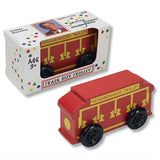 Wooden Track Trolley, Wood, Single Piece, Kids Toy Play, Craft Accessories, Beginner Projects