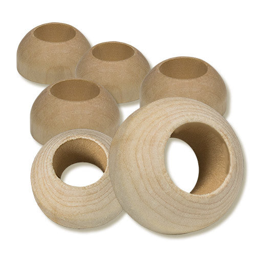 Wooden Doll Pin Stands
