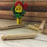 Wooden Doll Pins, Unfinished, Bulk Pack, Doll Making, Holiday Ornament Crafts, Home Decor Painting, Kids Art Projects