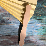 Wooden Fan Handles, Unfinished Wood, Paper Hand Fan Making, Wedding Favors, Scrapbooking, Home Decor Projects