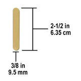Mini Wooden Craft Sticks, Unfinished, Bulk Pack, Popsicle Art, Scale Models, Scrapbooking, Kids Craft Projects