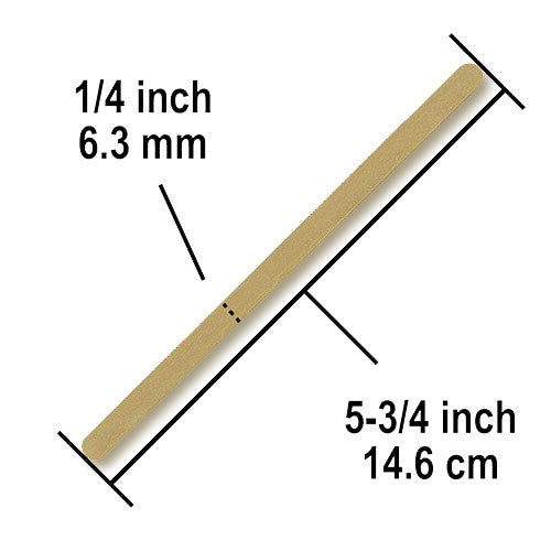 Thin Craft Sticks