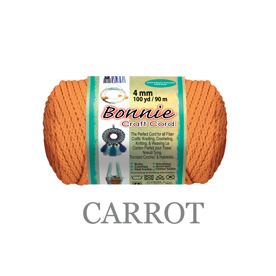 4mm Bonnie Braid 100 yard Macrame Cord