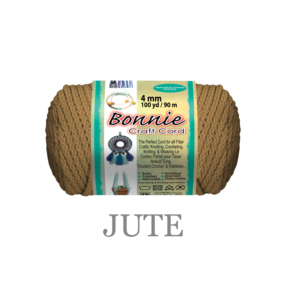 4mm Bonnie Braid 100 yard Macrame Cord