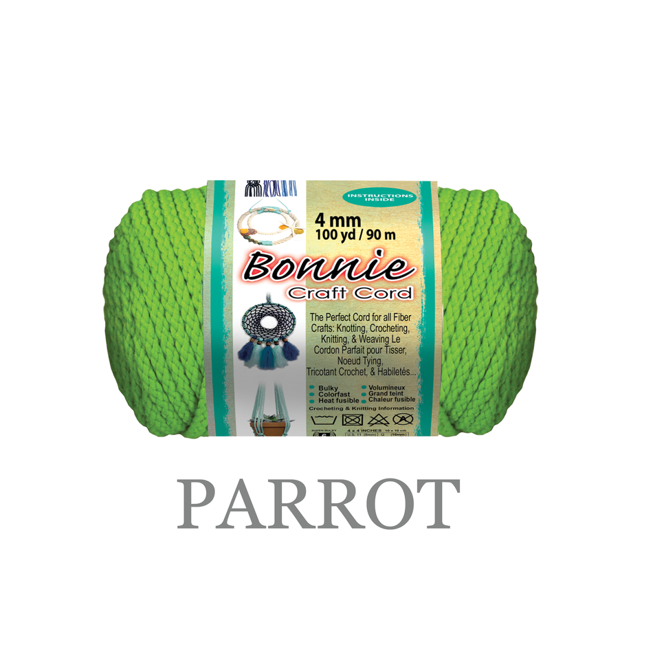 4mm Bonnie Braid 100 yard Macrame Cord
