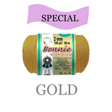 Bonnie Braid Macrame Cord 2mm x 100yd, Polypropylene, 17 Color Options, Friendship Bracelets, Jewelry Making, Wall Hangings