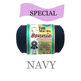Bonnie Braid Macrame Cord 2mm x 100yd, Polypropylene, 17 Color Options, Friendship Bracelets, Jewelry Making, Wall Hangings