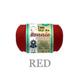 Bonnie Braid Macrame Cord 2mm x 100yd, Polypropylene, 17 Color Options, Friendship Bracelets, Jewelry Making, Wall Hangings