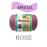 Bonnie Braid Macrame Cord 2mm x 100yd, Polypropylene, 17 Color Options, Friendship Bracelets, Jewelry Making, Wall Hangings