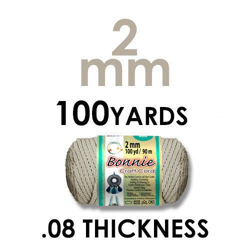2mm Bonnie Braid 100 yards