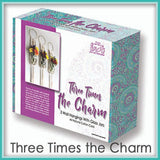 Deluxe Macrame Craft Kits, Cotton Cord and Metal Ring Included, 3 Design Options, Plant Hangers, Wall Art, Dreamcatchers