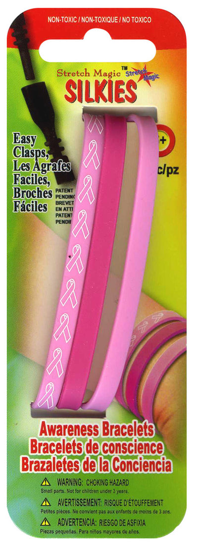 Breast Cancer Awareness Friendship Bracelet, Fundraising, Gifts, Jewelry Making