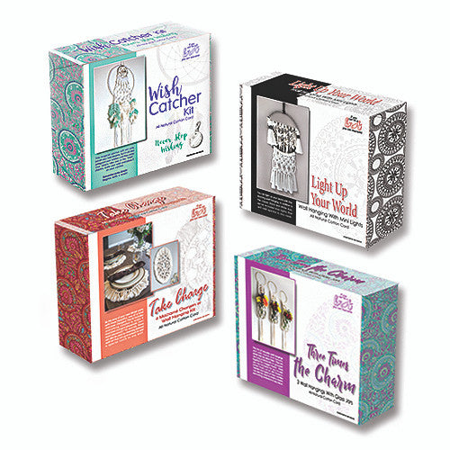 Deluxe Macrame Designer Craft Kits