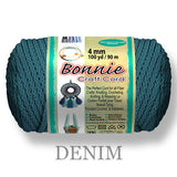 Macrame Cord 4mm x 100yd, Bonnie Braid, Polypropylene, 43 Color Options, Plant Hangers, Wall Hangings, Dreamcatchers