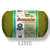 Macrame Cord 4mm x 100yd, Bonnie Braid, Polypropylene, 43 Color Options, Plant Hangers, Wall Hangings, Dreamcatchers
