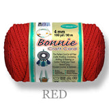 Macrame Cord 4mm x 100yd, Bonnie Braid, Polypropylene, 43 Color Options, Plant Hangers, Wall Hangings, Dreamcatchers