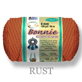 Macrame Cord 4mm x 100yd, Bonnie Braid, Polypropylene, 43 Color Options, Plant Hangers, Wall Hangings, Dreamcatchers