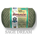 Macrame Cord 4mm x 100yd, Bonnie Braid, Polypropylene, 43 Color Options, Plant Hangers, Wall Hangings, Dreamcatchers