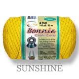 Macrame Cord 4mm x 100yd, Bonnie Braid, Polypropylene, 43 Color Options, Plant Hangers, Wall Hangings, Dreamcatchers
