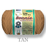 Macrame Cord 4mm x 100yd, Bonnie Braid, Polypropylene, 43 Color Options, Plant Hangers, Wall Hangings, Dreamcatchers
