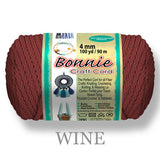 Macrame Cord 4mm x 100yd, Bonnie Braid, Polypropylene, 43 Color Options, Plant Hangers, Wall Hangings, Dreamcatchers