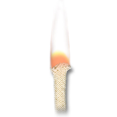 Round Cotton Oil Lamp Wick, 3/16 inch Diameter, Natural Cotton, Bulk Spool, Oil Lamps, Tiki Torches, Wine Bottle Lamps
