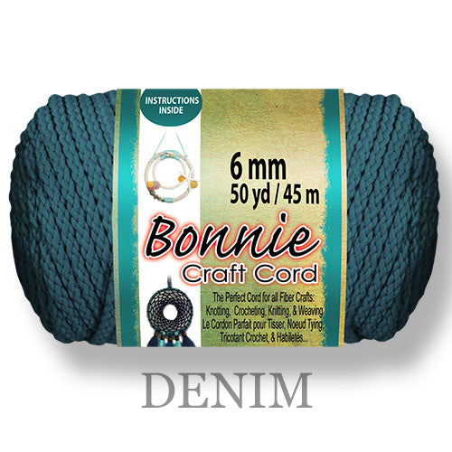 Pepperell 6mm Bonnie Macramé Craft Cord, 100-Yard, Pearl/Beige Pepperell 6mm Bonnie Macramé Craft Cord, 100-Yard, Pearl/Beige