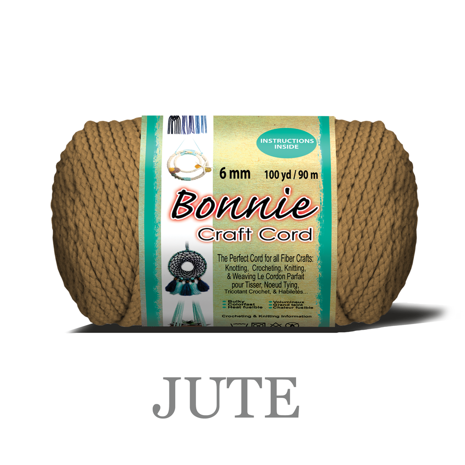 6mm Bonnie Braid 100 yard Macrame Cord
