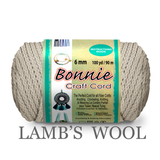 Bonnie Braid Macrame Cord 6mm, 100yd Spool, Braided Polypropylene, 43 Color Options, Wall Hangings, Plant Hangers, Home Decor