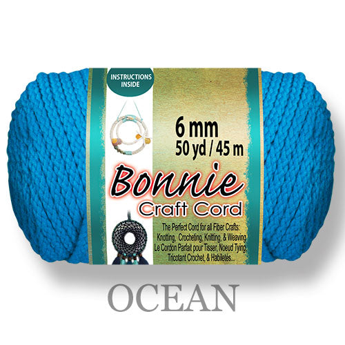 最終価格　限定　apolina Bonnie cord dungaree 7-9 4mm Bonnie Braid cord 100 yards polypropylene macrame yarn