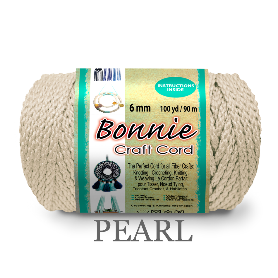 6mm Bonnie Braid 100 yard Macrame Cord