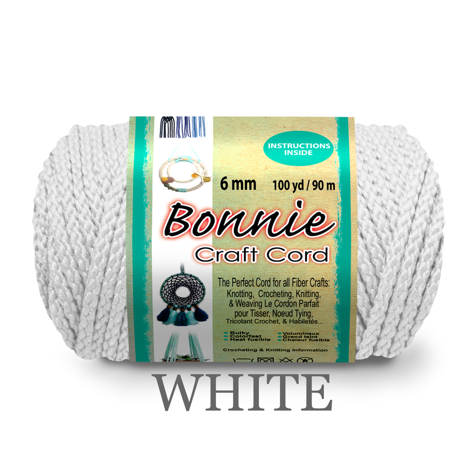 6mm Bonnie Braid 100 yard Macrame Cord