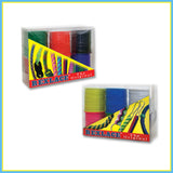 Rexlace Plastic Craft Lace 6-Pack Value Set, Primary or Neon Colors, Friendship Bracelets, Keychains, Lanyards