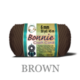 Macrame Cord 6mm x 50yd, Bonnie Braid, Polypropylene, 43 Color Options, Plant Hangers, Wall Hangings, Dreamcatchers