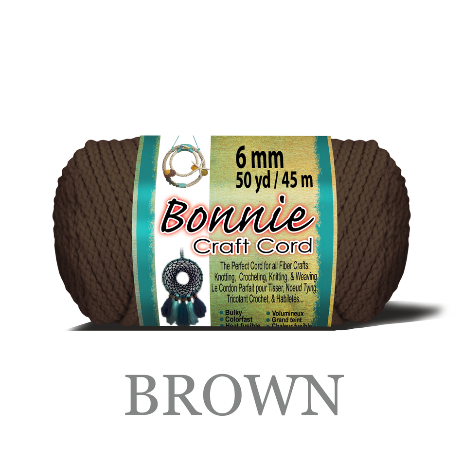 6mm Bonnie Braid 50 yard Macrame Cord